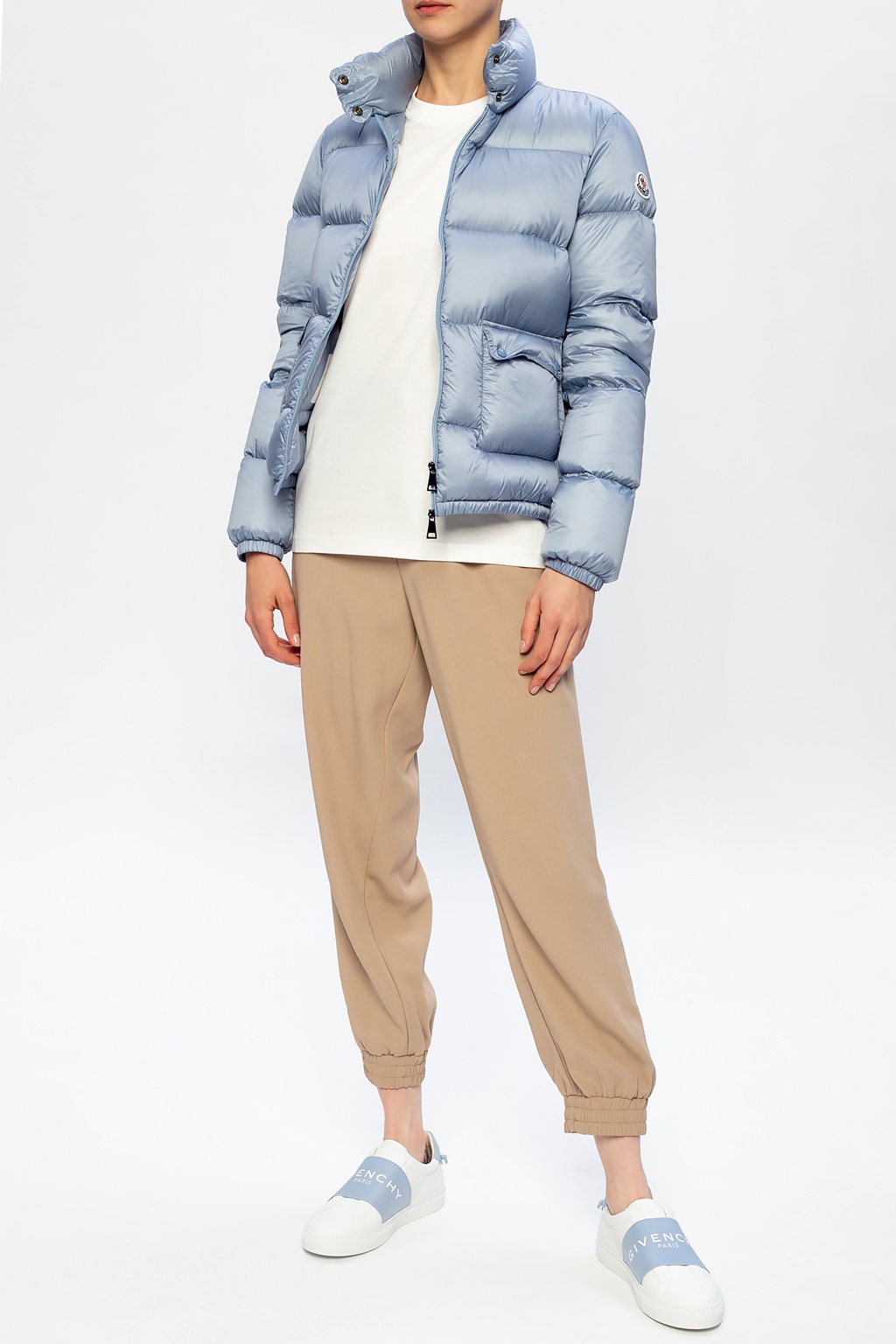 IetpShops Italy - Giorgio Armani blouson silk-cotton blend jacket